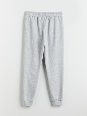 Slim Fit Erkek Jogger Eşofman Altı AÇIK GRİ MELANJ