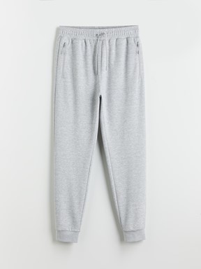 Slim Fit Erkek Jogger Eşofman Altı AÇIK GRİ MELANJ