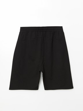 Slim Fit Erkek Spor Şort YENİ SİYAH