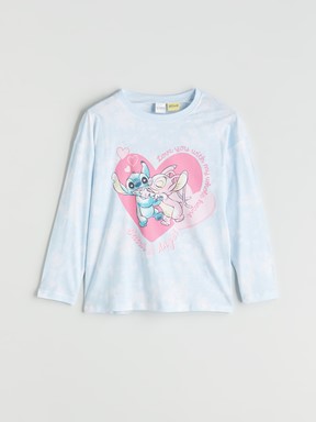 Pijama Takım MAVİ BASKILI