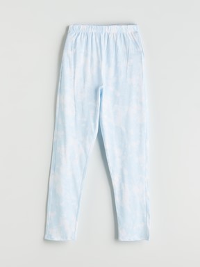Pijama Takım MAVİ BASKILI