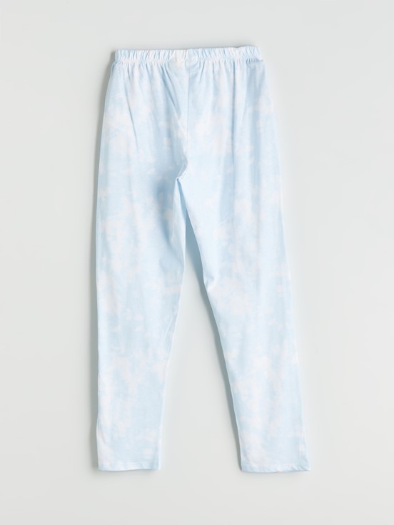 Pijama Takım MAVİ BASKILI