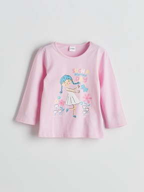 Pijama Takım SU MAVİSİ BASKILI