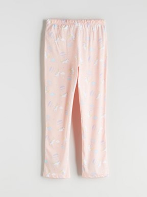 Pijama Takım PEMBE BASKILI