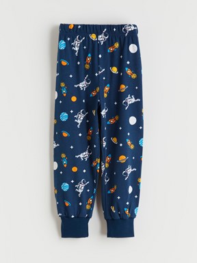 Pijama Alt LACİVERT BASKILI