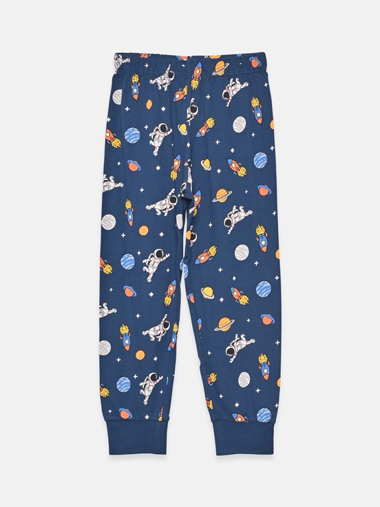 Pijama Alt LACİVERT BASKILI