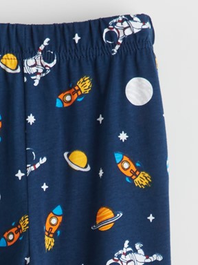 Pijama Alt LACİVERT BASKILI