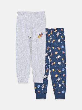 Pijama Alt LACİVERT BASKILI