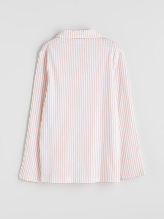 Pijama Takım BEYAZ BASKILI