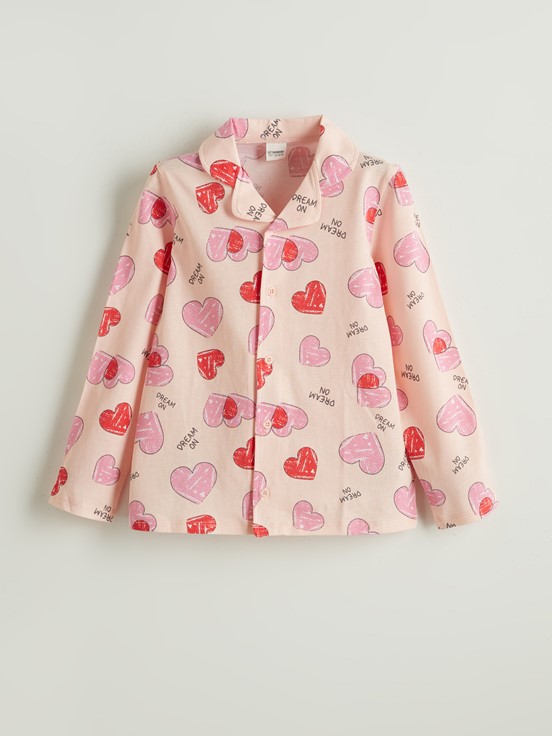 Pijama Takım AÇIK PEMBE BASKILI