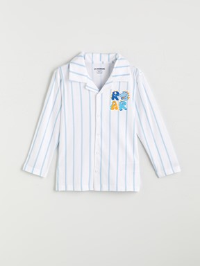 Pijama Takım AÇIK MAVİ BASKILI