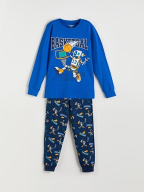 Pijama Takım ORTA MAVİ