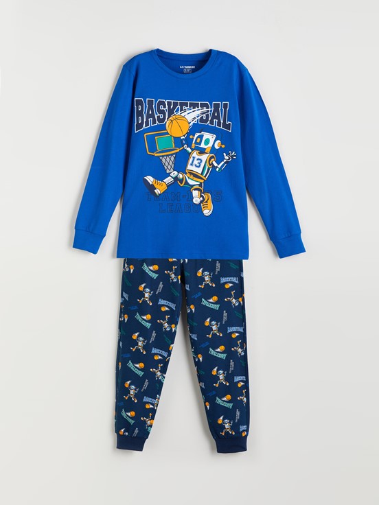 Pijama Takım ORTA MAVİ