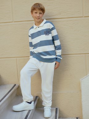 Tişört MAVİ BASKILI