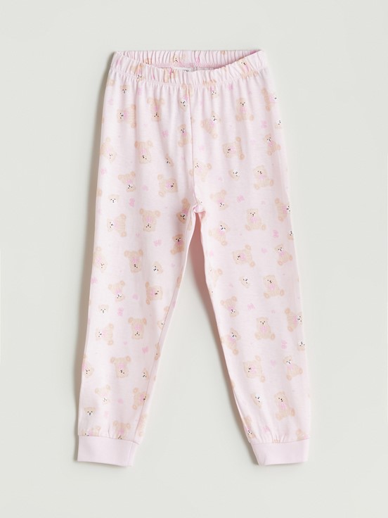 Pijama Takım AÇIK PEMBE BASKILI