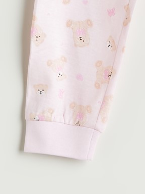 Pijama Takım AÇIK PEMBE BASKILI