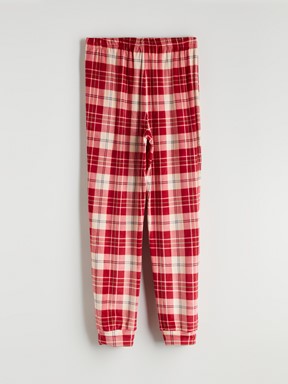 Pijama Takım AÇIK BORDO BASKILI