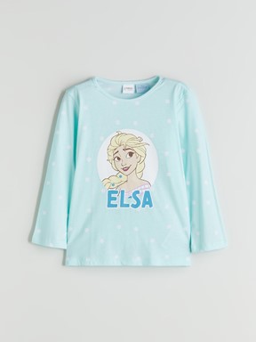 Pijama Takım UÇUK MAVİ BASKILI