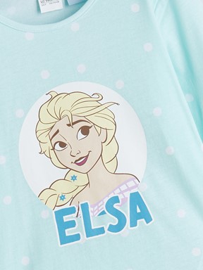 Pijama Takım UÇUK MAVİ BASKILI