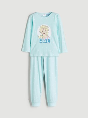 Pijama Takım UÇUK MAVİ BASKILI