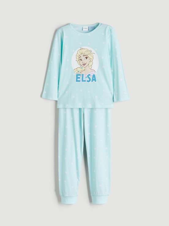 Pijama Takım UÇUK MAVİ BASKILI