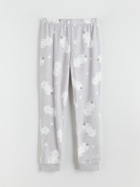 Pijama Takım AÇIK GRİ BASKILI