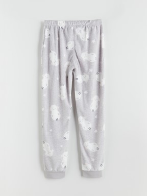 Pijama Takım AÇIK GRİ BASKILI
