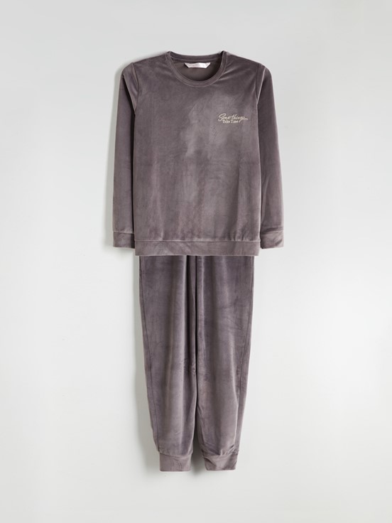 Pijama Takım KOYU GRİ