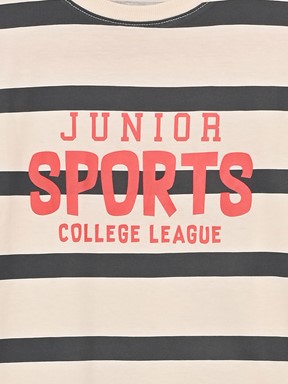 Tişört AÇIK BEJ BASKILI