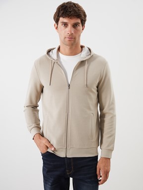 Fermuarlı Sweatshirt LACİVERT