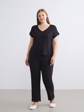 Pijama Takım YENİ SİYAH