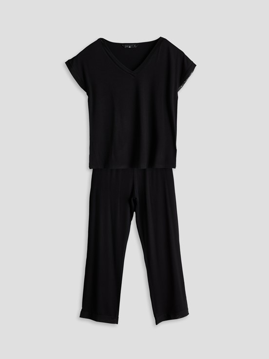 Pijama Takım YENİ SİYAH