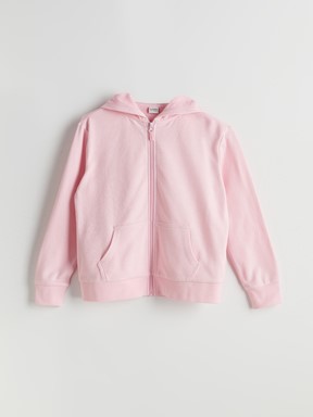 Fermuarlı Sweatshirt YENİ SİYAH