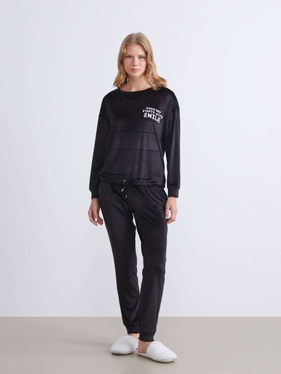 Pijama Takım YENİ SİYAH