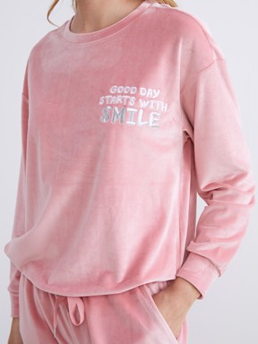Pijama Takım MAT PEMBE