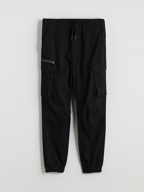 LCW CASUAL Standart Kalıp Erkek Kargo Pantolon SİYAH