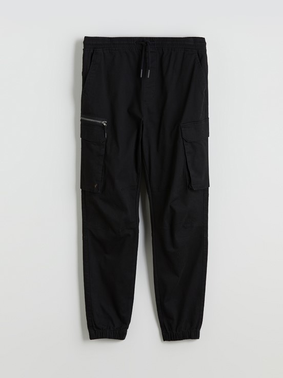 LCW CASUAL Standart Kalıp Erkek Kargo Pantolon SİYAH
