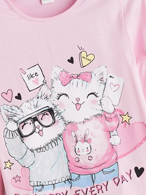 Pijama Takım PEMBE LEYLAK