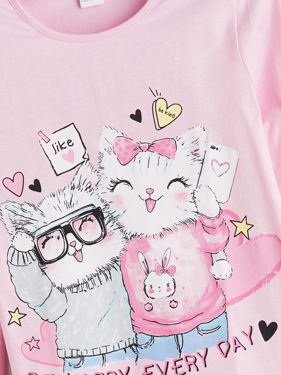 Pijama Takım PEMBE LEYLAK