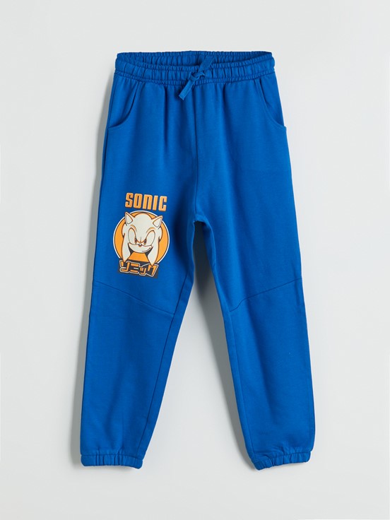 Sonic Lisanslı Erkek Çocuk Jogger Eşofman Altı KOYU MAVİ