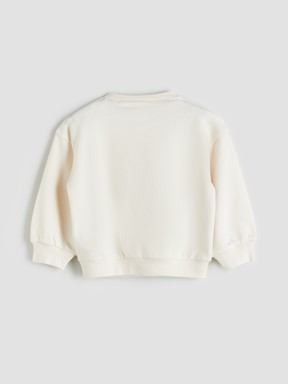 Sweatshirt KREM RENGİ