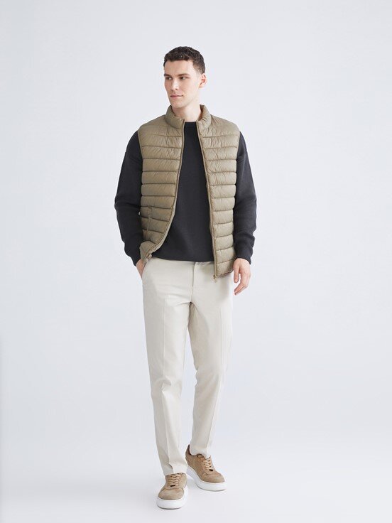 Şişme Yelek AÇIK KAHVERENGİ