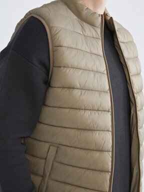 Şişme Yelek AÇIK KAHVERENGİ