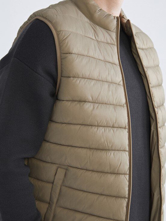 Şişme Yelek AÇIK KAHVERENGİ