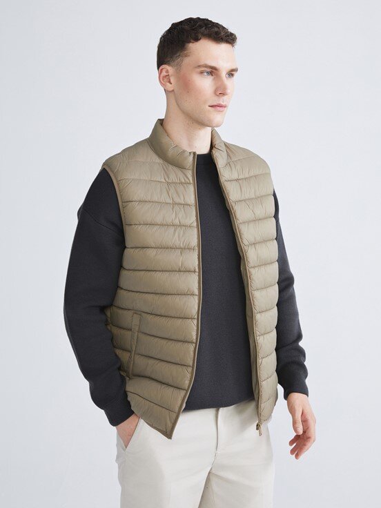 Şişme Yelek AÇIK KAHVERENGİ