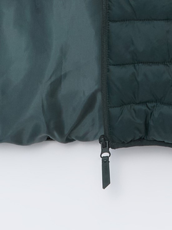 Şişme Mont KOYU YEŞİL