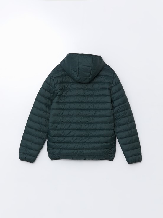 Şişme Mont KOYU YEŞİL