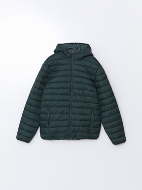 Şişme Mont KOYU YEŞİL