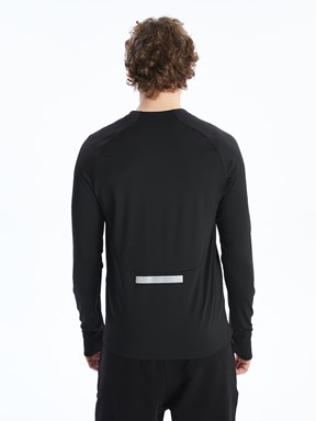 Fermuarlı Sweatshirt YENİ SİYAH