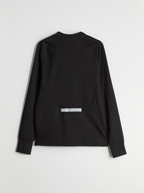 Fermuarlı Sweatshirt YENİ SİYAH